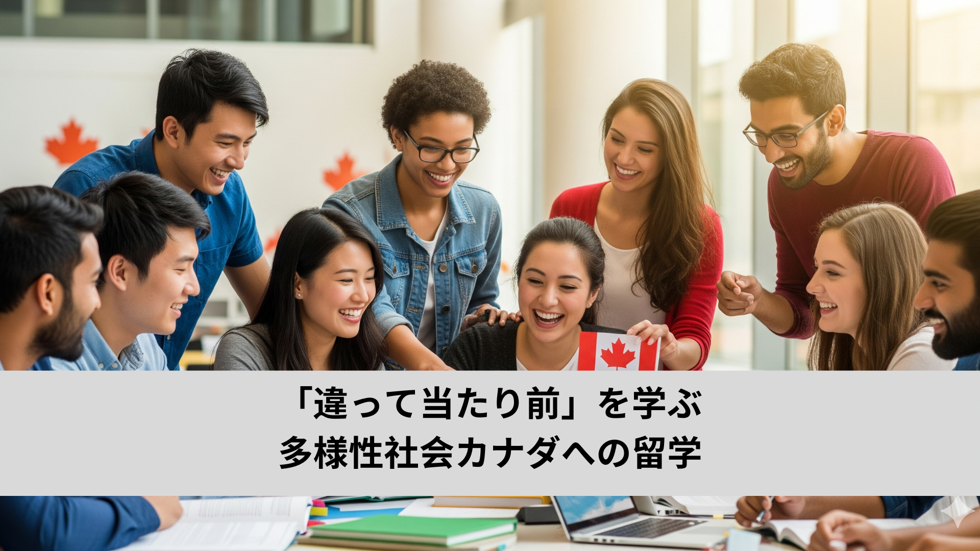 「違って当たり前」を学ぶ・多様性社会カナダへの留学